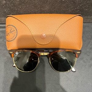 Ray Ban 3016 Polarized Clubmaster 51MM